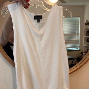 Top shop white tank top